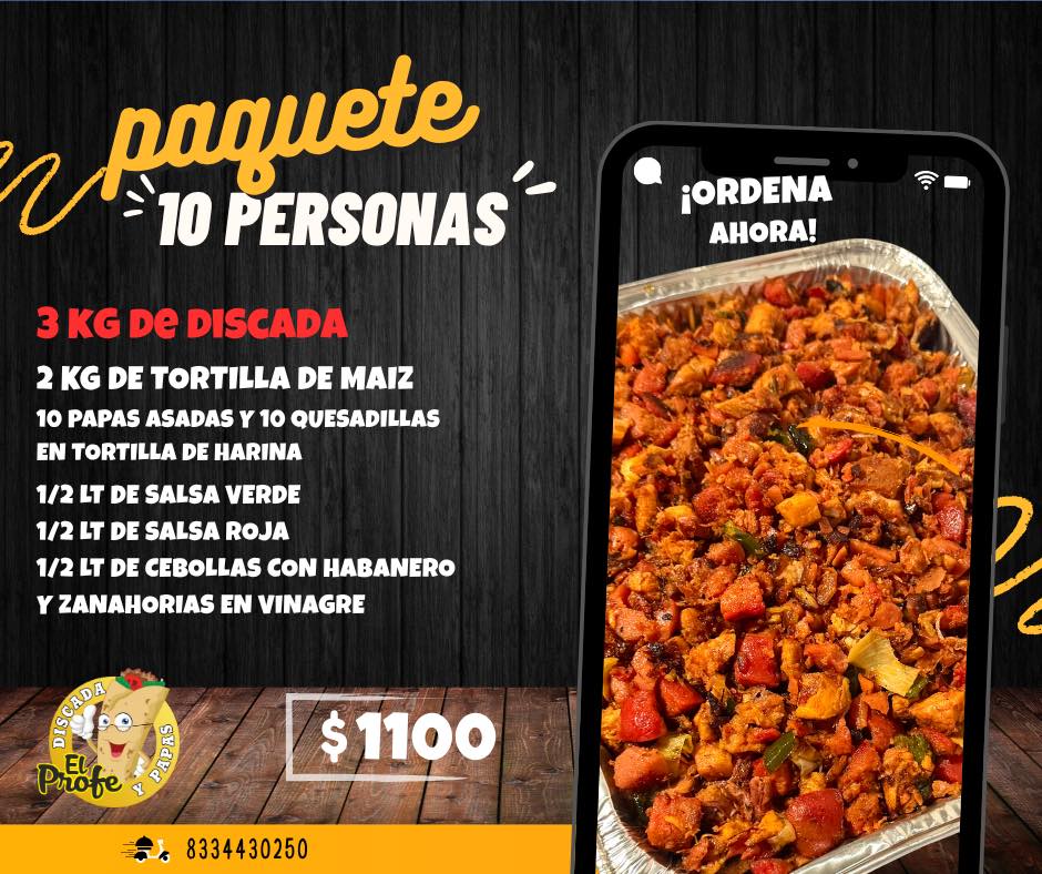 Discadas para fiestas y eventos 