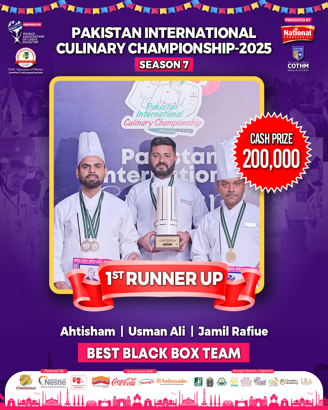 Pakistan - 🎉 Congratulations to Ahtisham, Usman Ali, Jamil Rafique ...