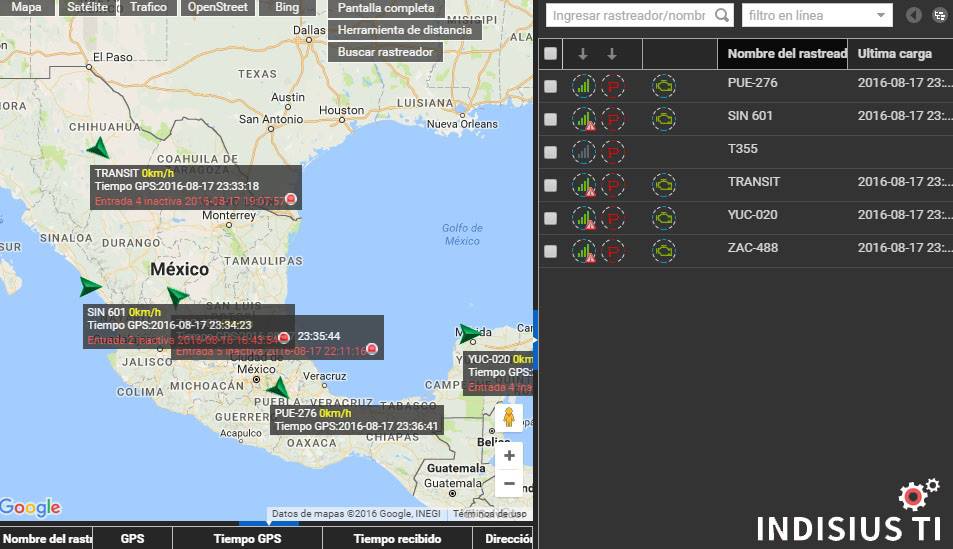 Indisius TI - Sistema de localización de GPS. LA SOLUCIÓN...