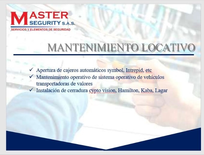 Empresa de Seguridad Master Segurity SAS | Barranquilla