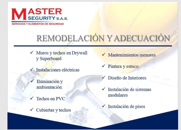 Empresa de Seguridad Master Segurity SAS | Barranquilla