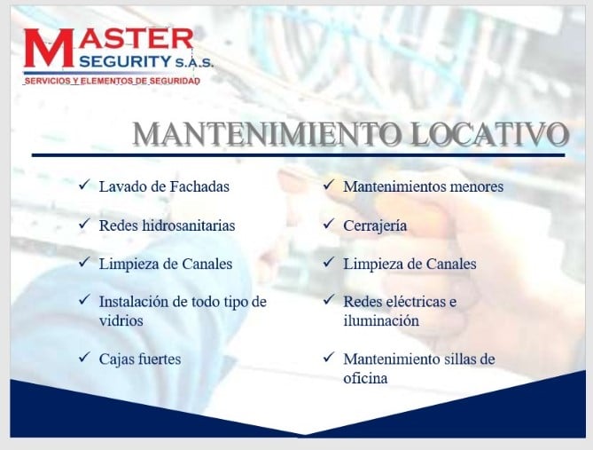 Empresa de Seguridad Master Segurity SAS | Barranquilla