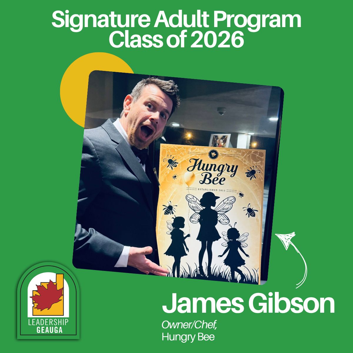 Leadership - ⭐ Signature Adult Program Class of 2026 Spotlight – James ...