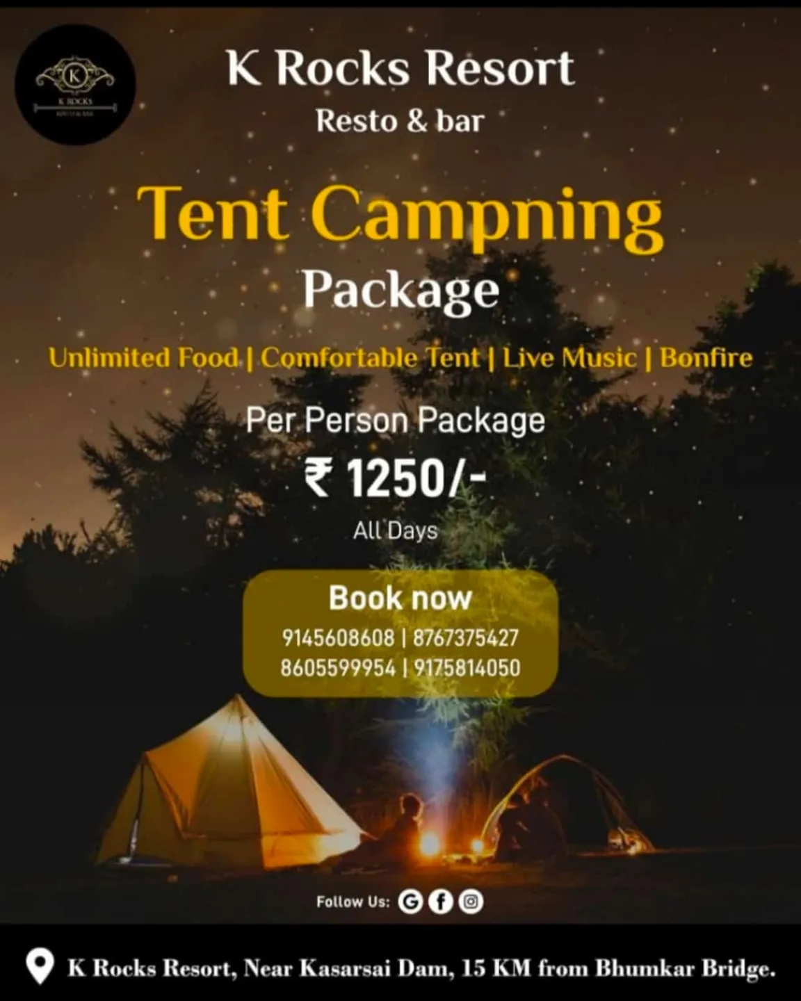 K Rocks Resort, Resto & Bar | Pune