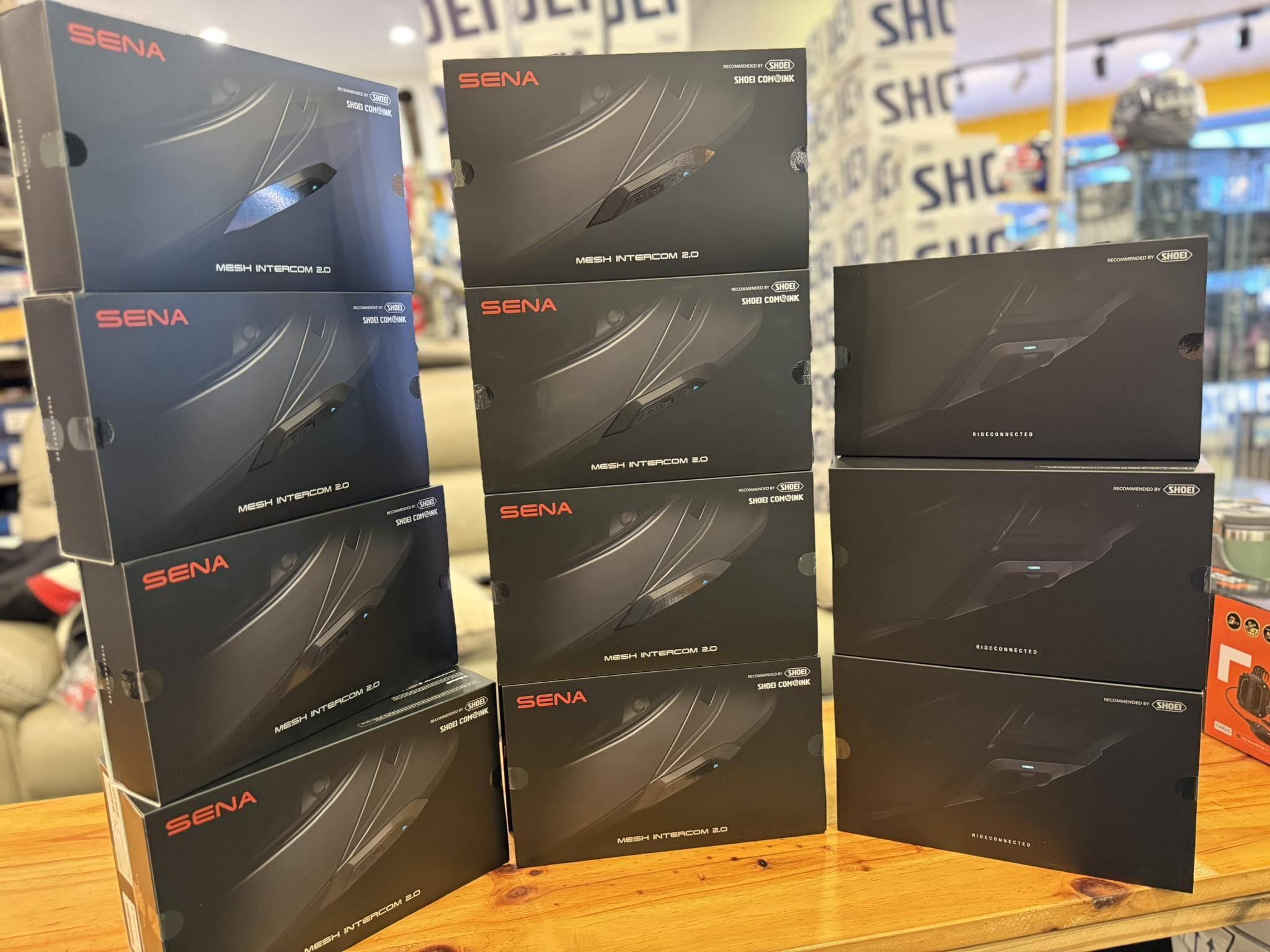 SENA SRL 2 & SENA SRL 3 MESH 2.0 Suitable & Integrated for - SHOEI 