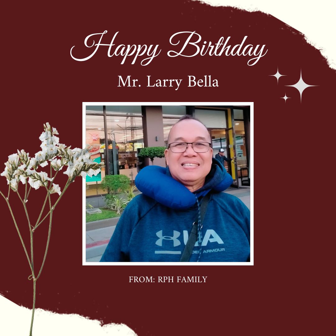 RCD - Happy Birthday, Mr. Larry Bella! 🎉 Your passion, dedication, and ...