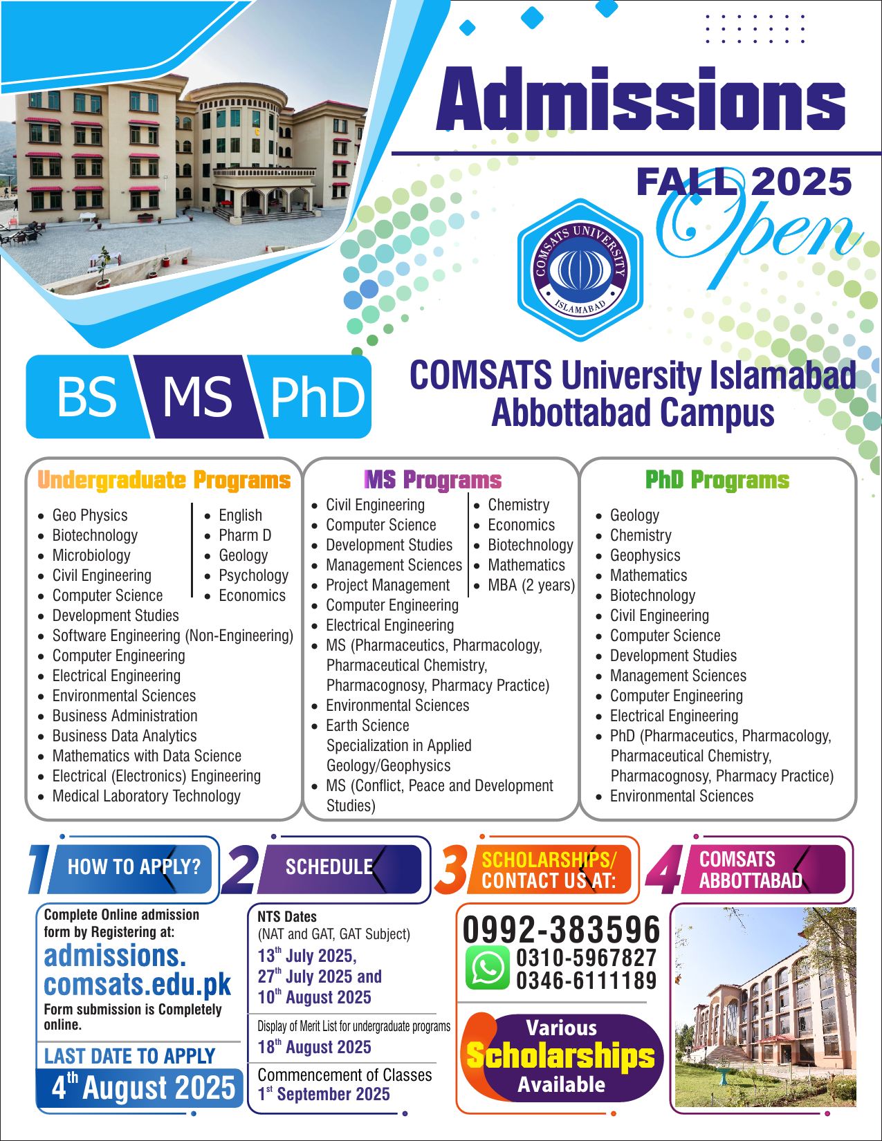 COMSATS University Islamabad - Students Corner | Islamabad