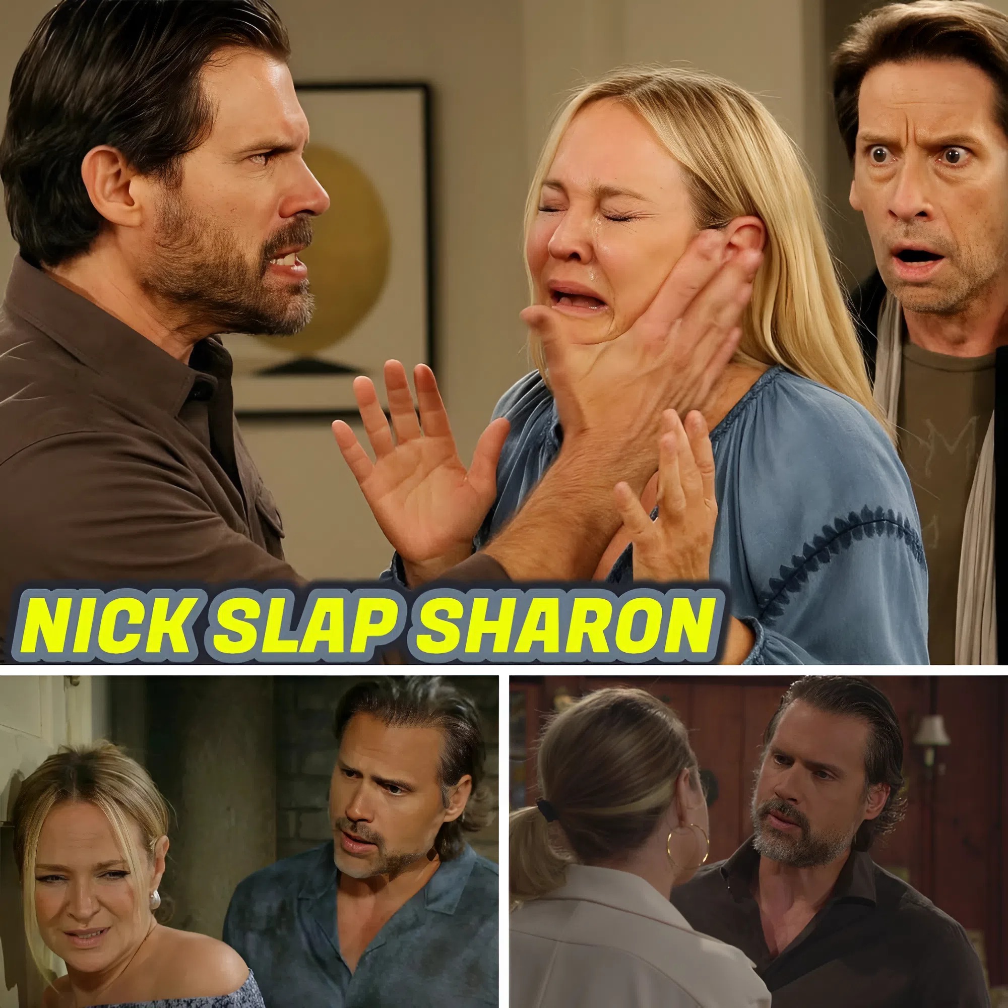 Soaps - NEW UPDATE! Y&R Spoilers: Nick Slaps Sharon After Finding Out ...