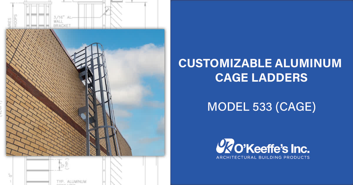 O'Keeffe's - Our aluminum cage ladders are the perfect solution for ...
