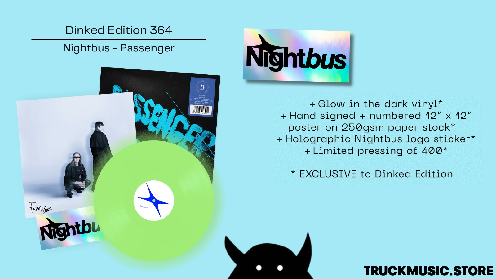 ?DINKED EDITION #364? Nightbus - Passenger Limited pre-orders 