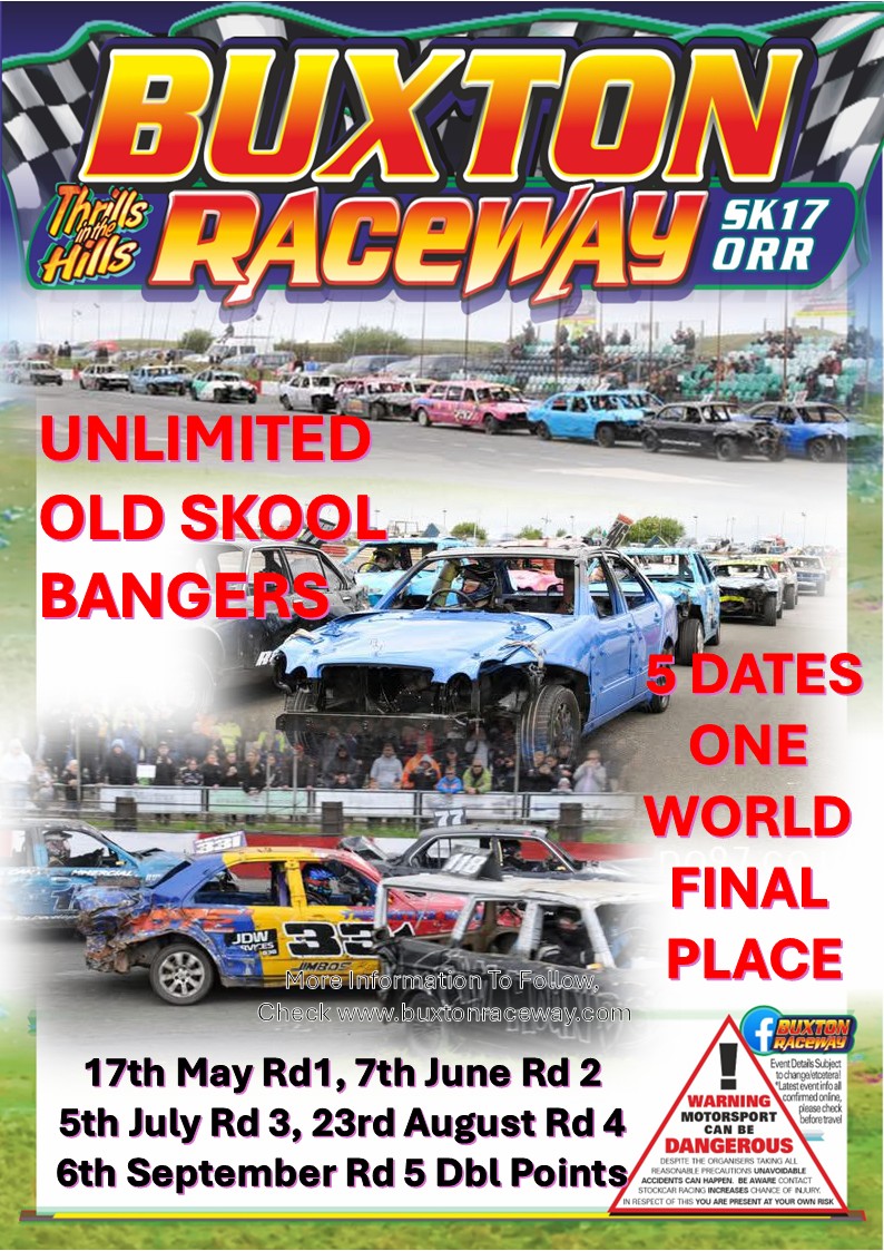 Buxton Raceway - Unlimited Old Skool Bangers, We are... | Facebook