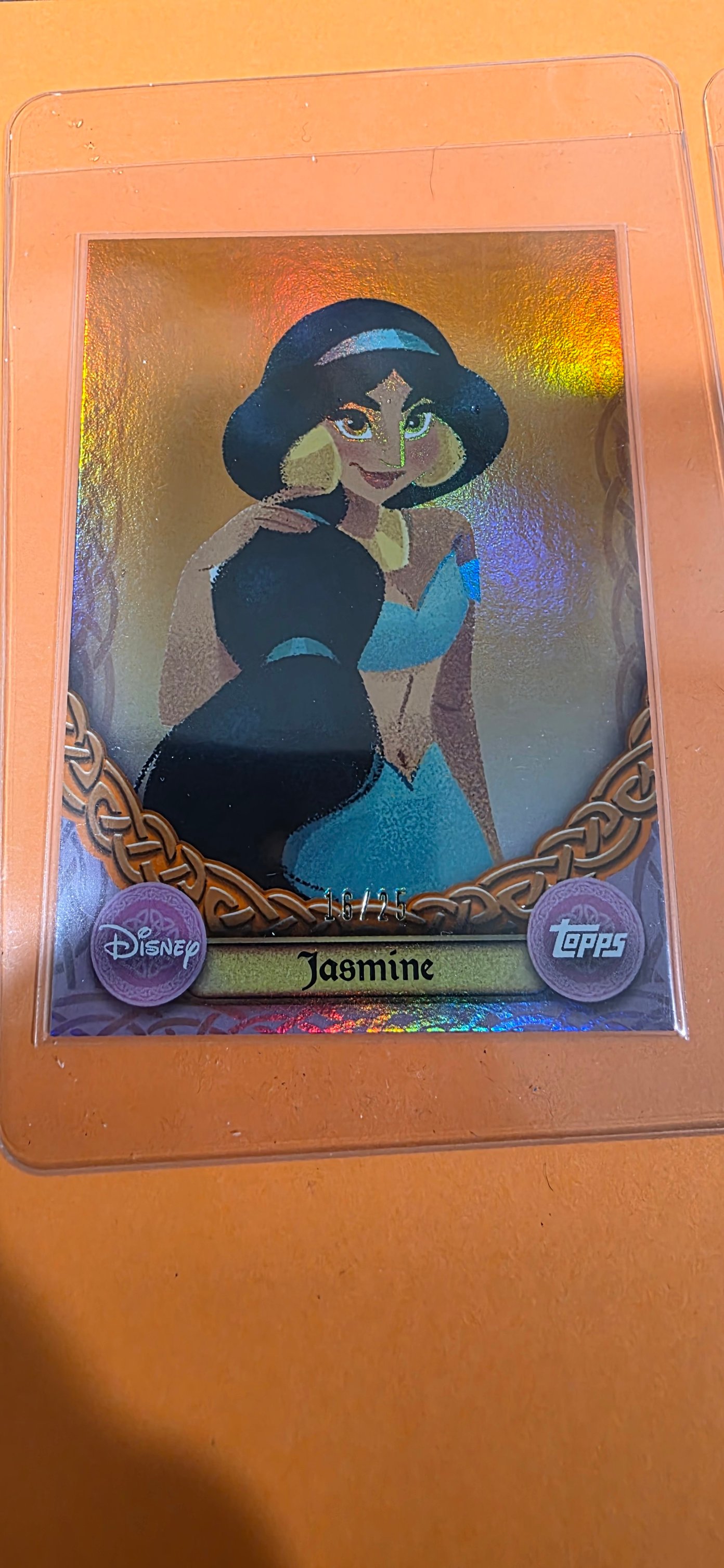 Disney Wonder 2025 Jasmine autograph card for sale