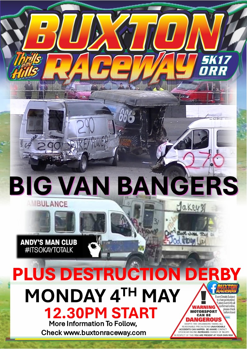 Buxton Raceway - The stage is set.. we look forward to welcoming you ...