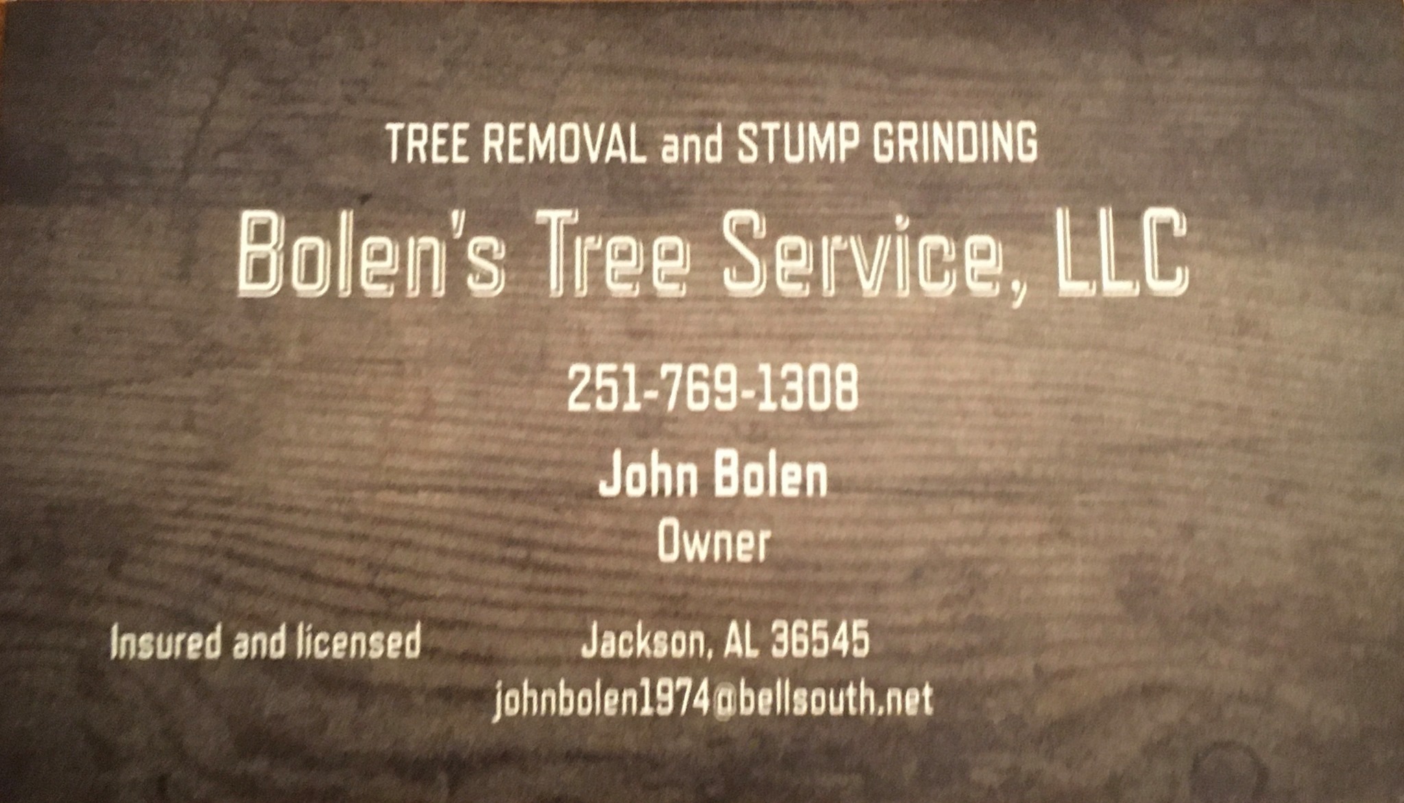 Bolen’s Tree Service