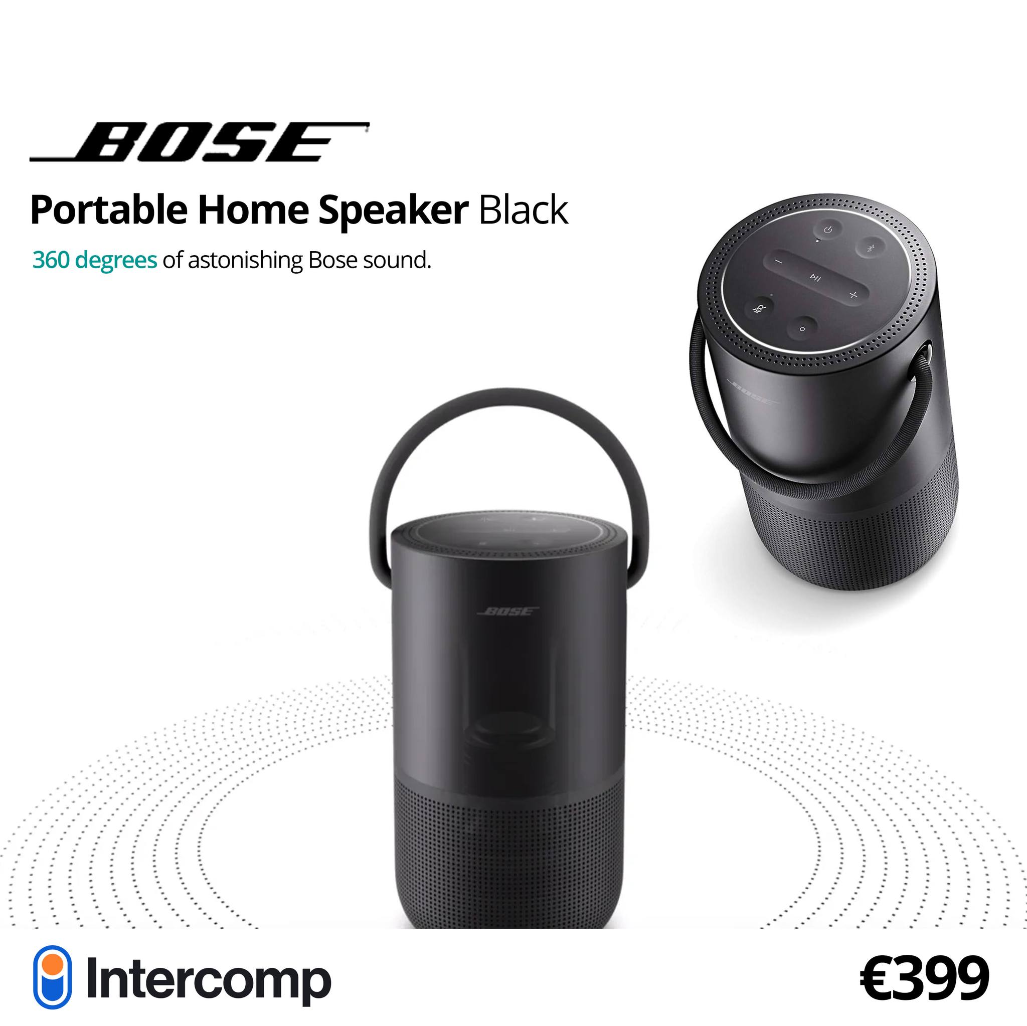 ? Big Sound. Anywhere. Meet the Bose Portable Home Speaker in 