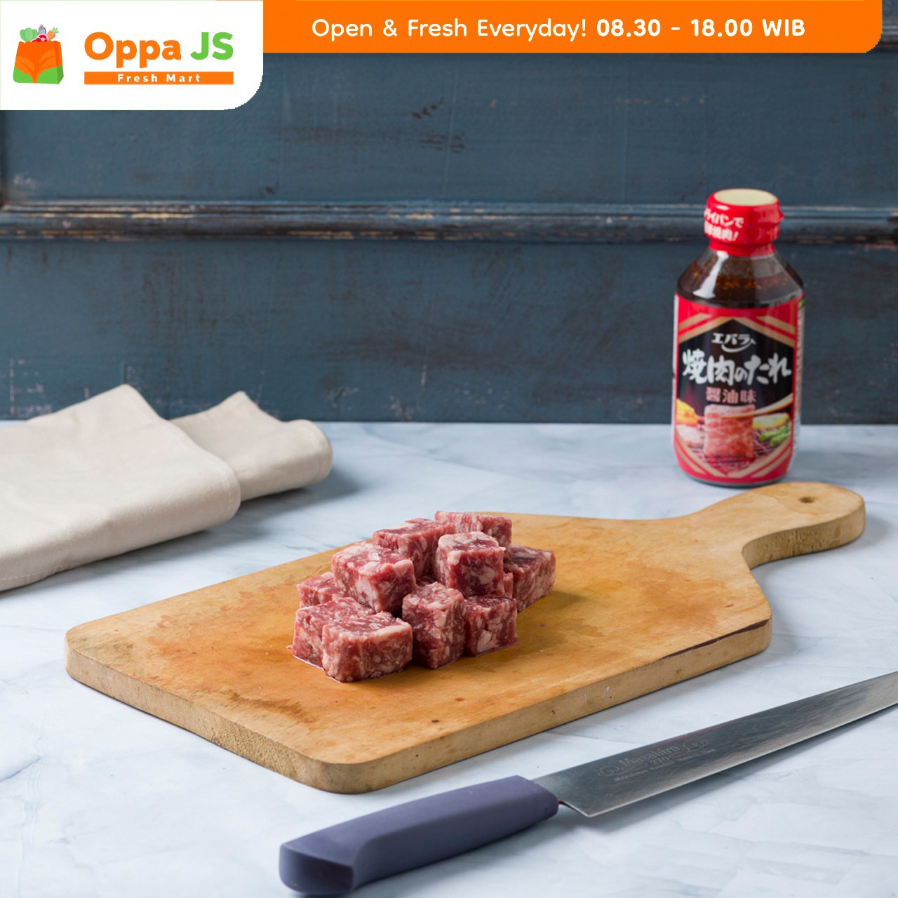 Oppa Js Freshmart - Saikoro Pure Wagyu 🥩 Nah ini dia yg jadi trend ...