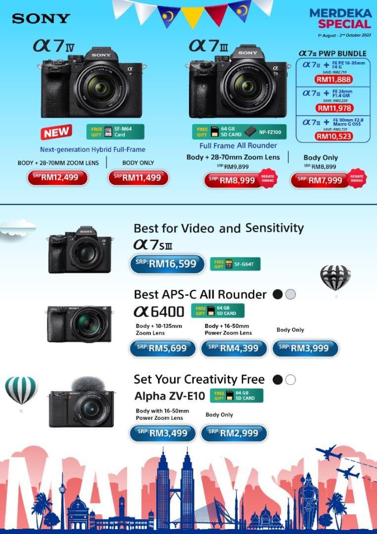 Sony Merdeka Mirrorless Camera... - PC Image Camera Zone | Facebook