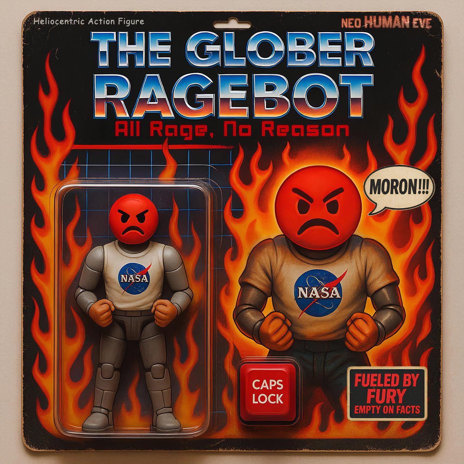 neo HUMAN eve - THE GLOBER RAGEBOT: Emotion Over Evidence.... | Facebook