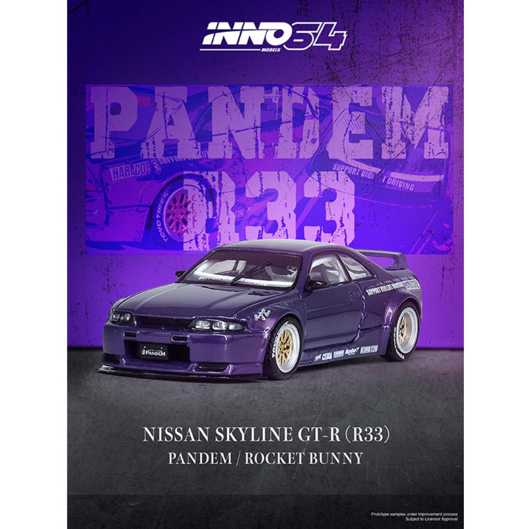 INNO64 TOP SECRET Box Set Collection R32/R33/R34/Supra A80 4-Car