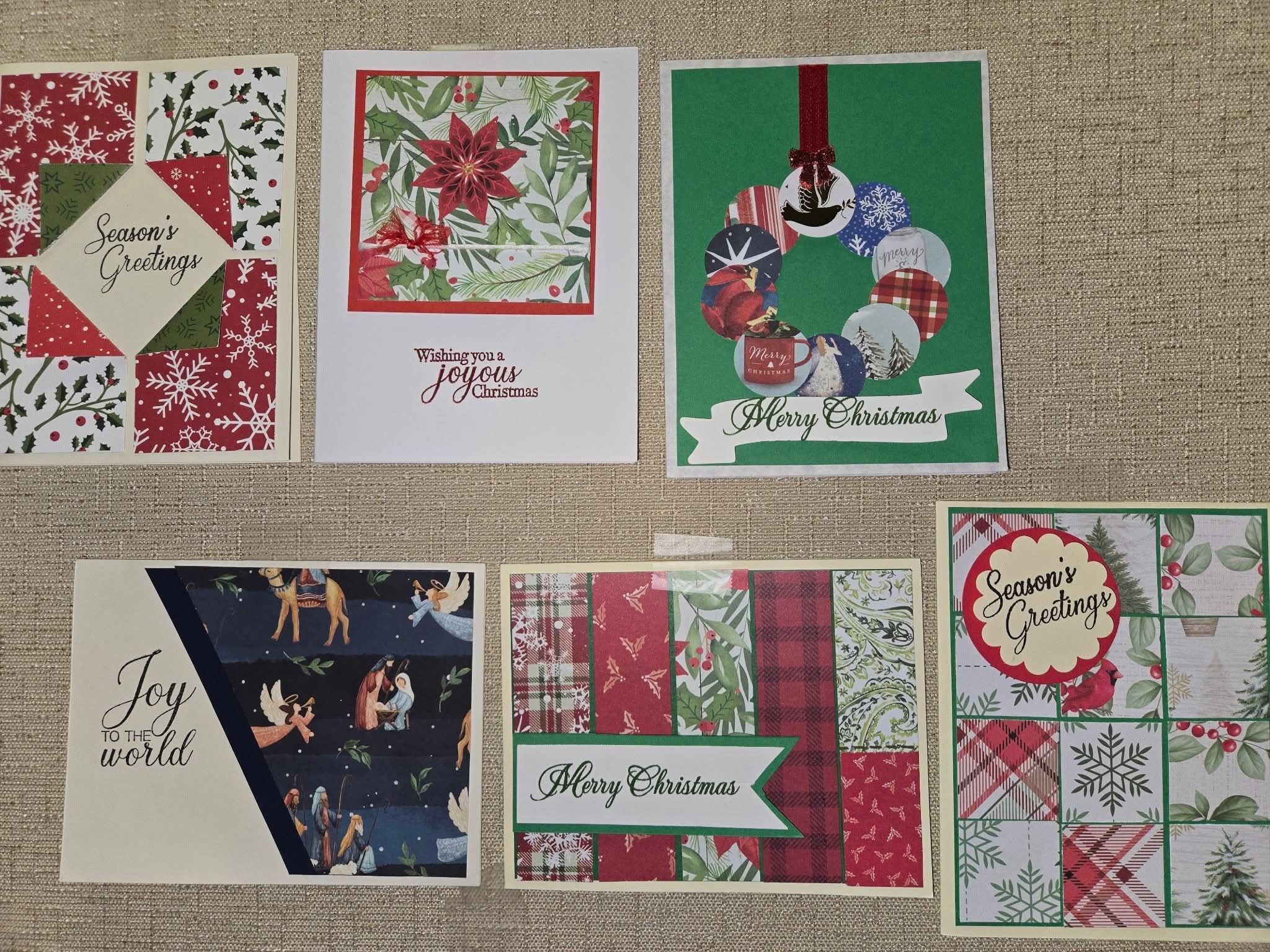 Christmas Card Making Party
