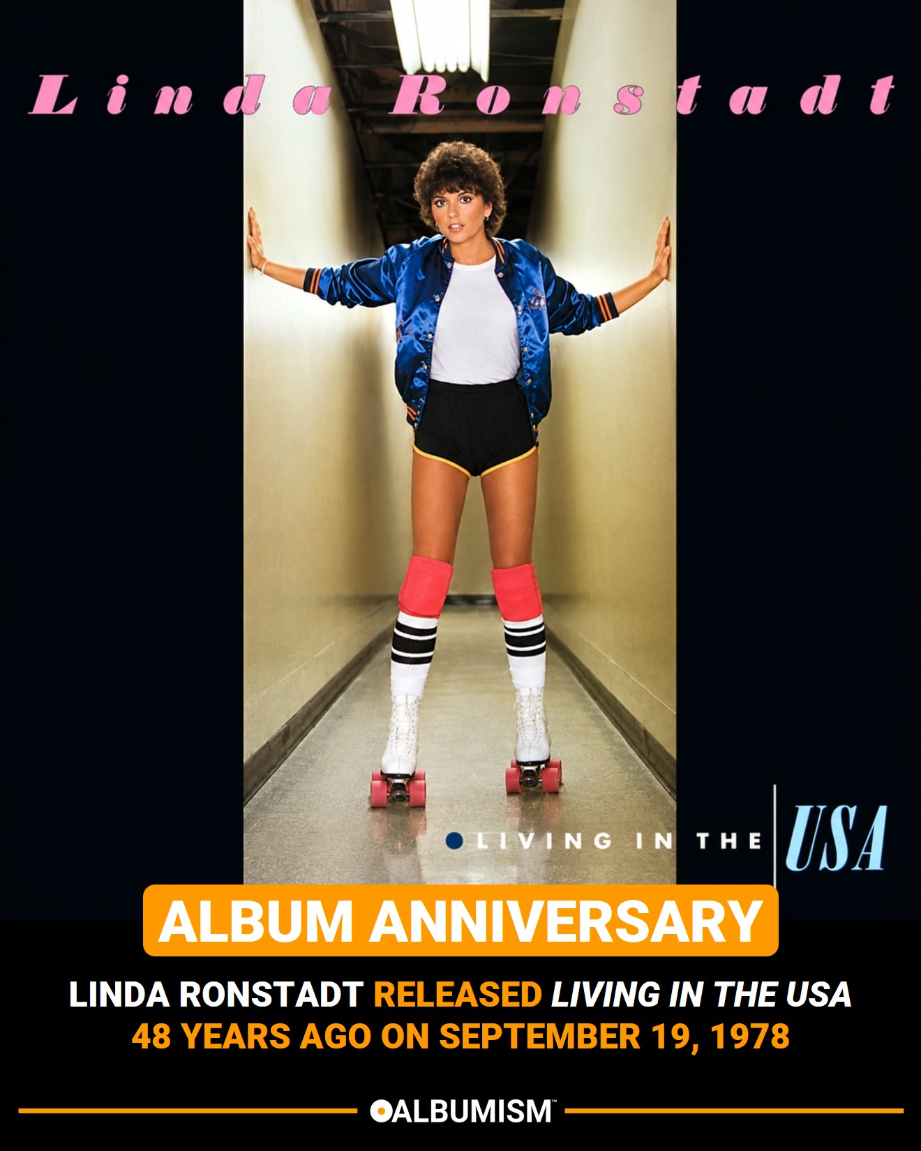 Linda Ronstadt released 'Living in the USA' 48 years ago on