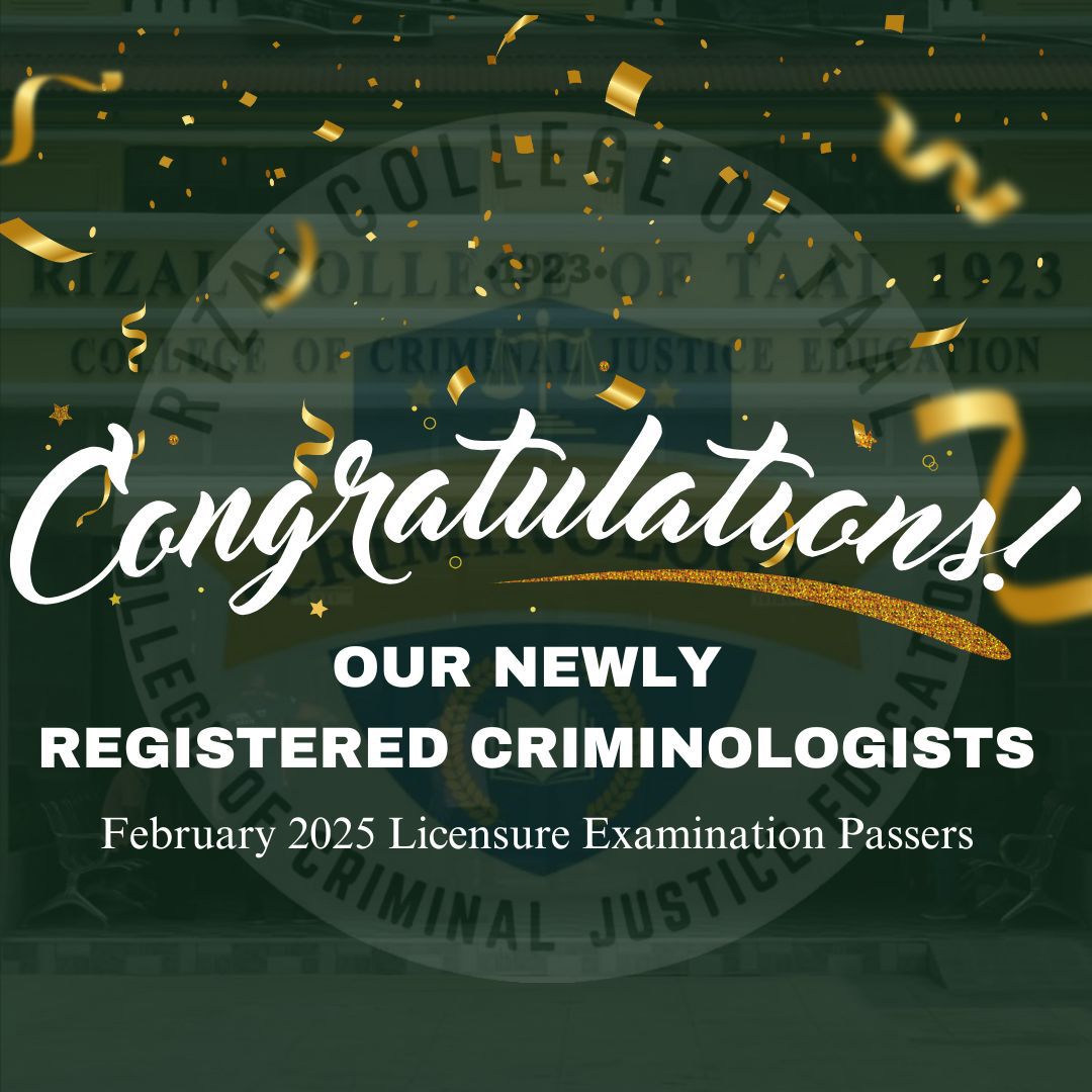 Congratulations to all newly Registered Criminologists in CLE! 🎉 Your ...