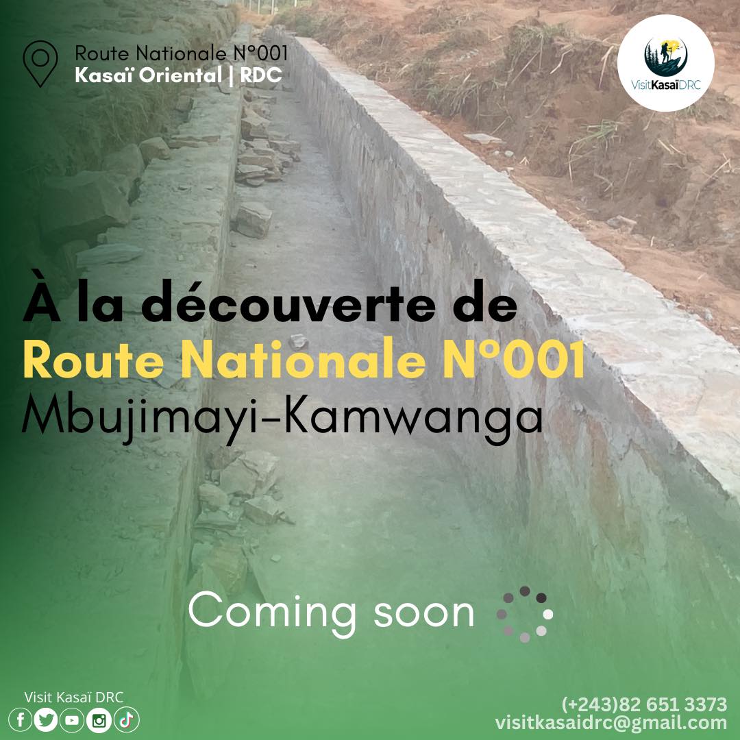 Visit - 📍#Grand_Kasaï | RDC 🇨🇩 #Visitkasaï | #Visitcongo 🏝️ Un axe de ...