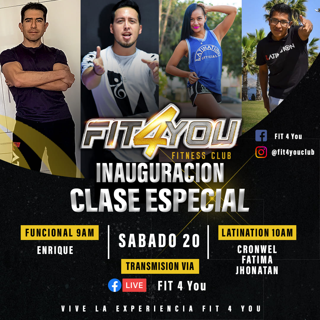 Fit 4 You - 🚨 INAUGURAMOS nuestro Fitness Club con esta...