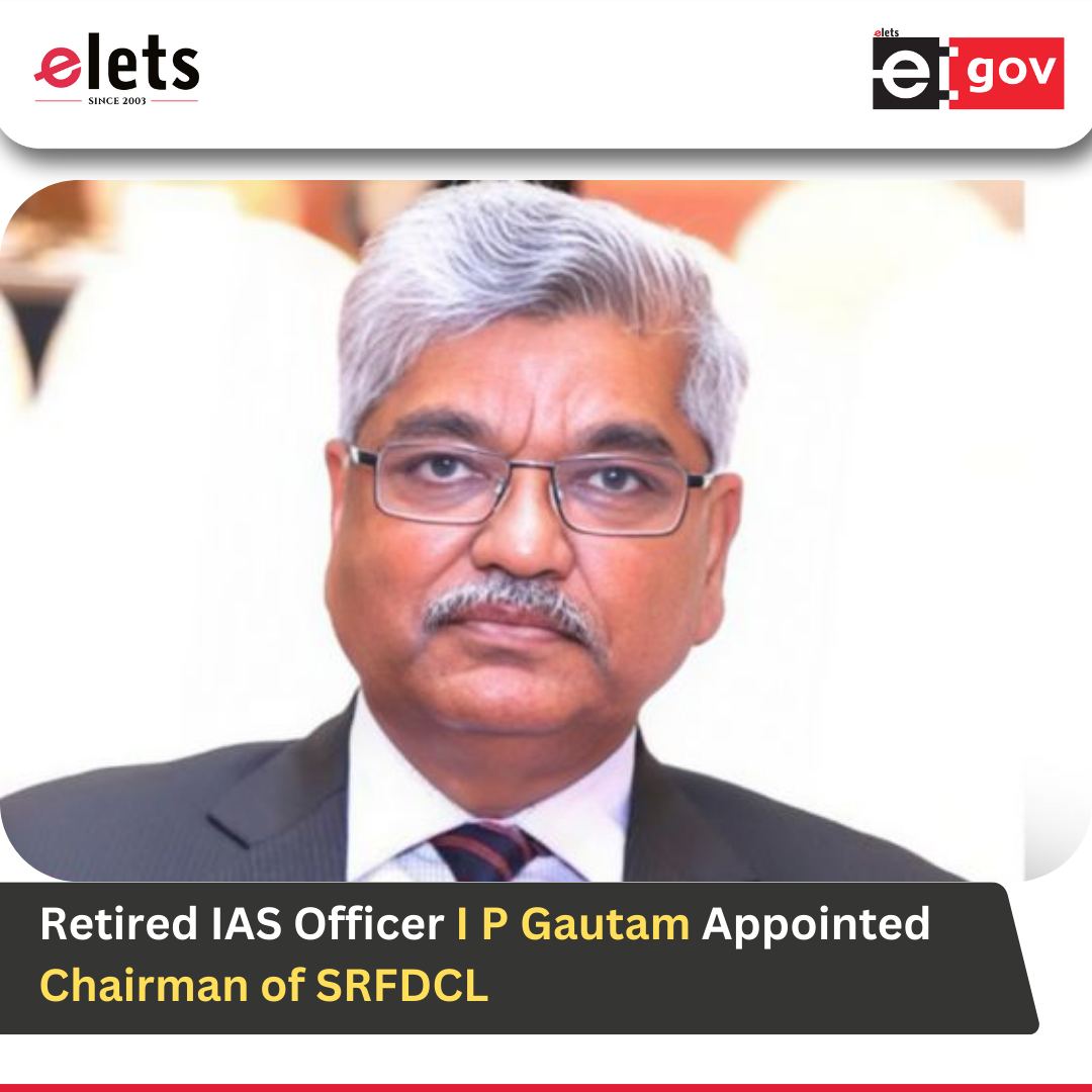 eGov Magazine - Dr I.P.Gautam IAS (rtd) has been appointed... | Facebook