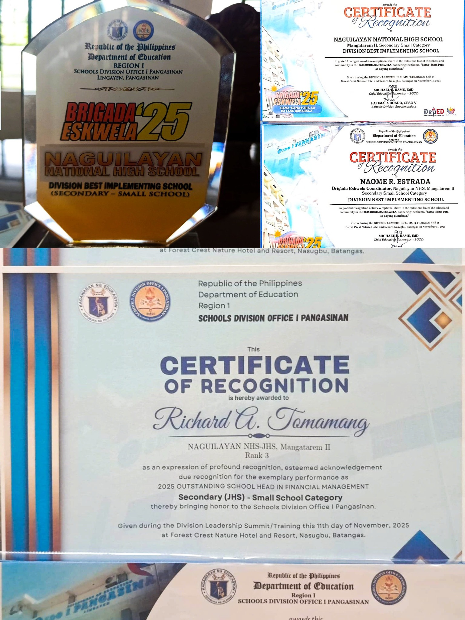 DepEd Tayo Naguilayan... - DepEd Tayo Naguilayan NHS 300227