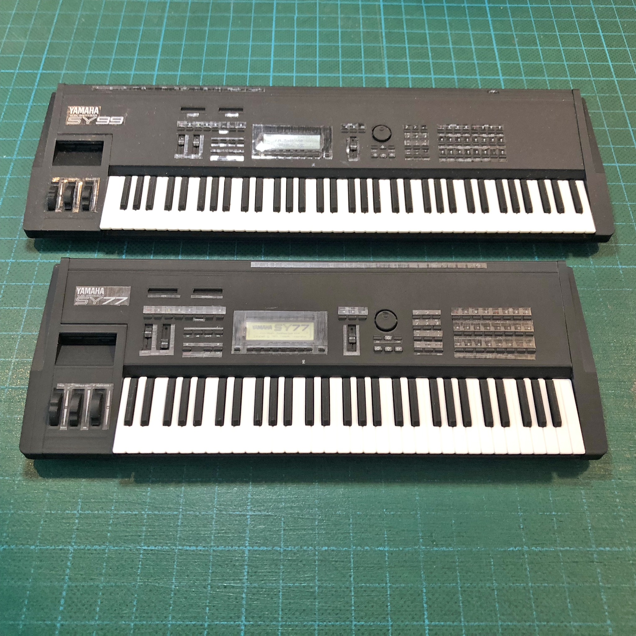Yamaha SY77 double ROM card set review