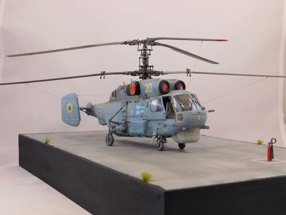 Hobbyboss 1:48 Kamov Ka-27 Helix A Ukraine Navy model kit review