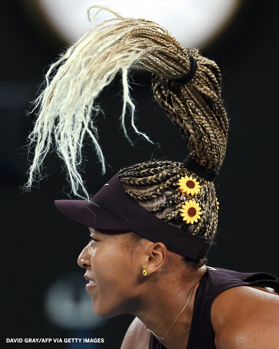 This photo of Naomi Osaka 大坂なおみ from her first-round match at