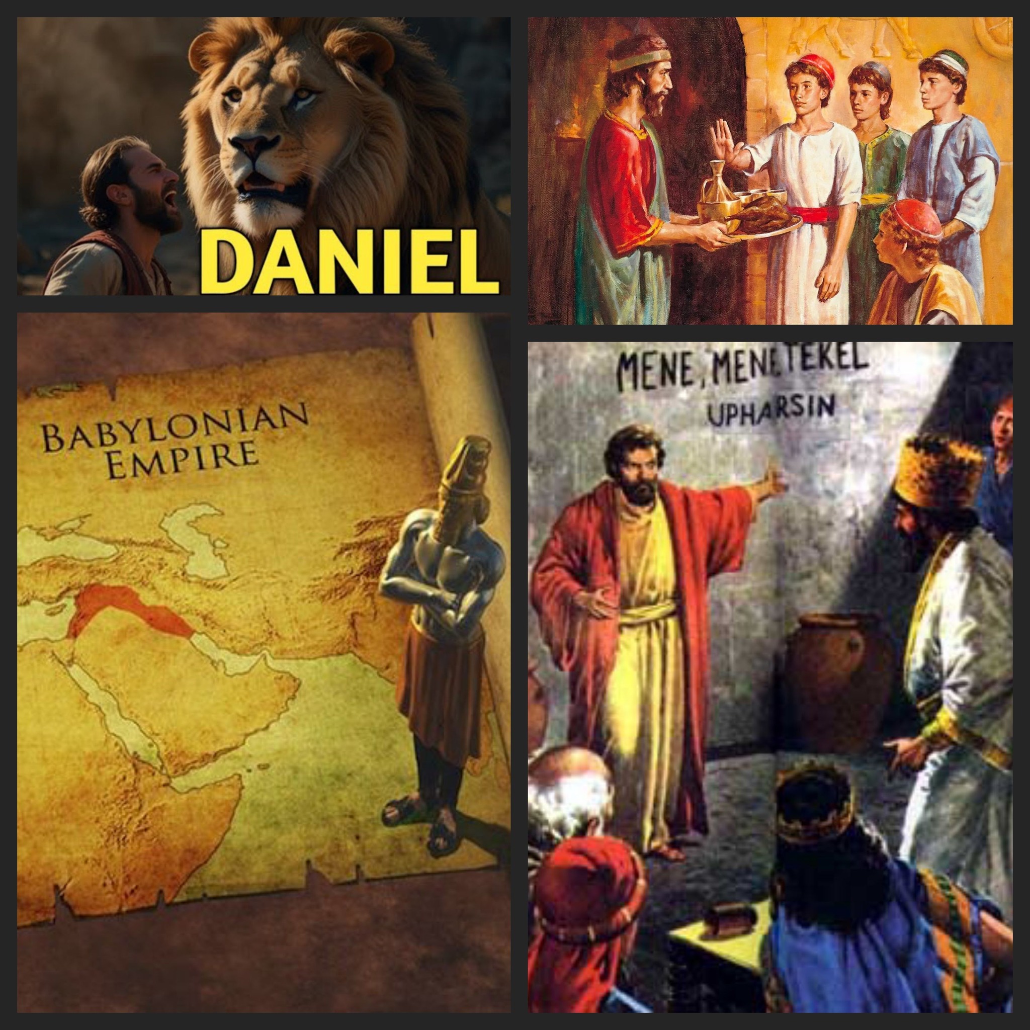 Tony - Daniel: Daniel's name means 