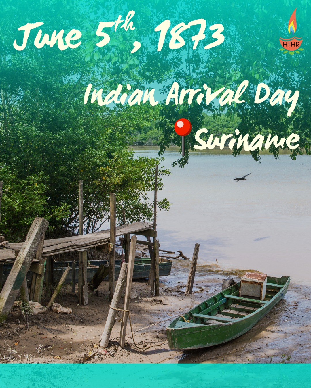 Hindus - June 5th marks Indian arrival day in Suriname. 🇸🇷 On this day ...