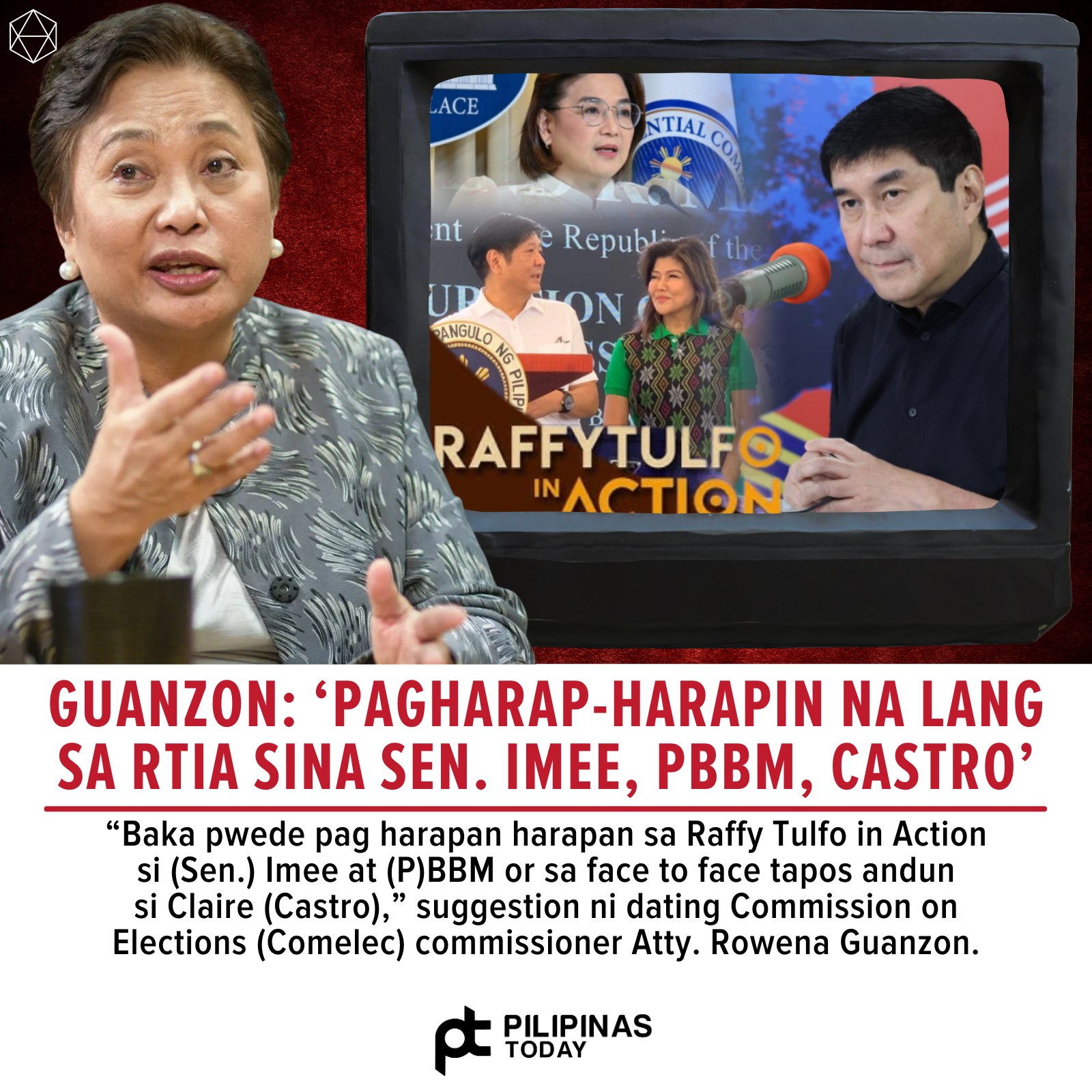 Pilipinas - Ito ang inihayag ni dating Commission on Elections (Comelec ...