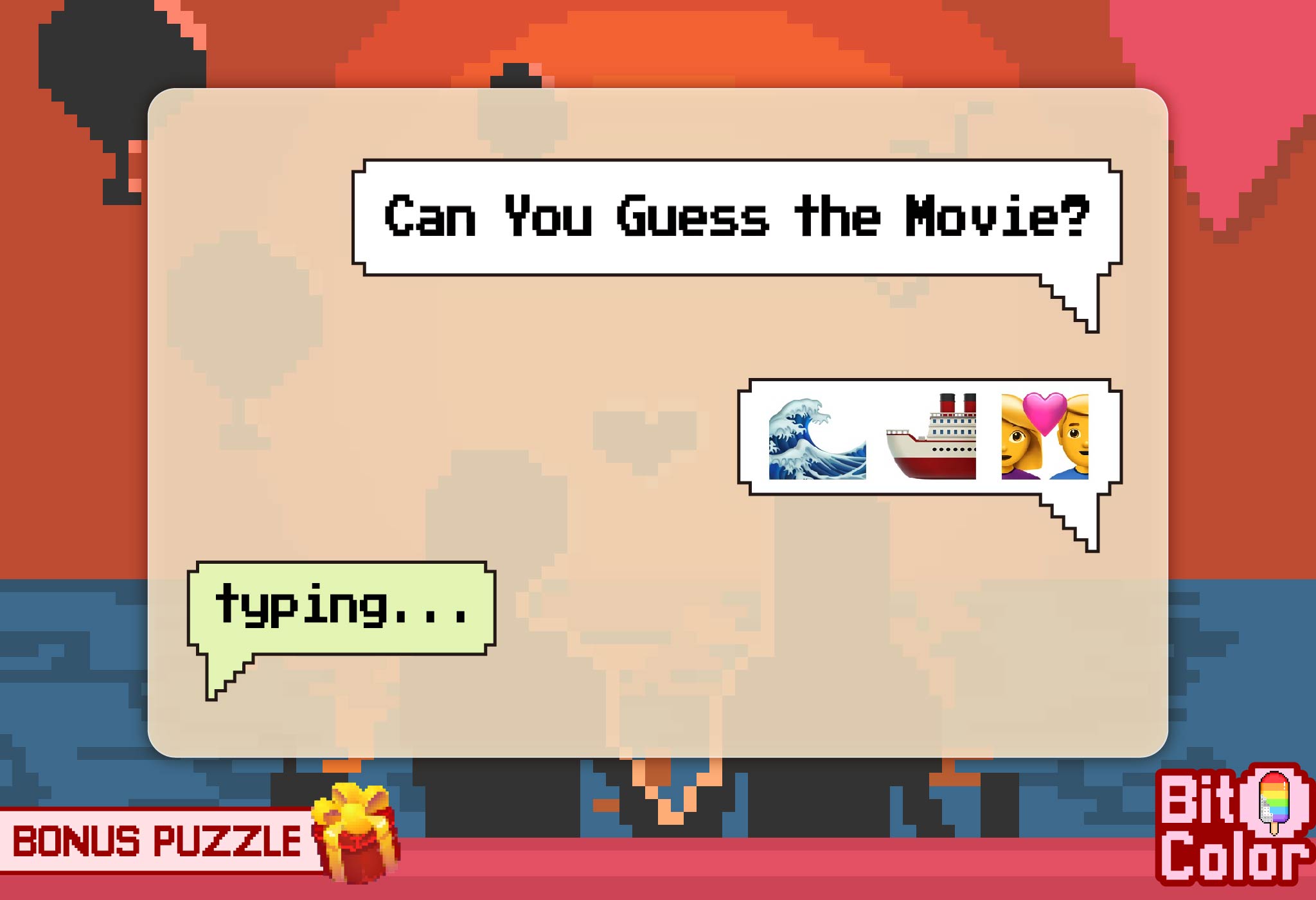 Emojis Movie Riddle is coming... - BitColor - Color by Number