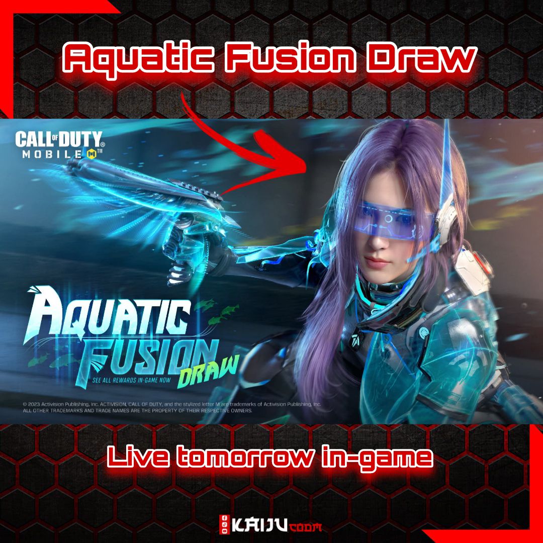 Kaiju Gaming - 🌊 Aqua Fusion Draw is BACK in CODM! 🔥 Suit... | Facebook