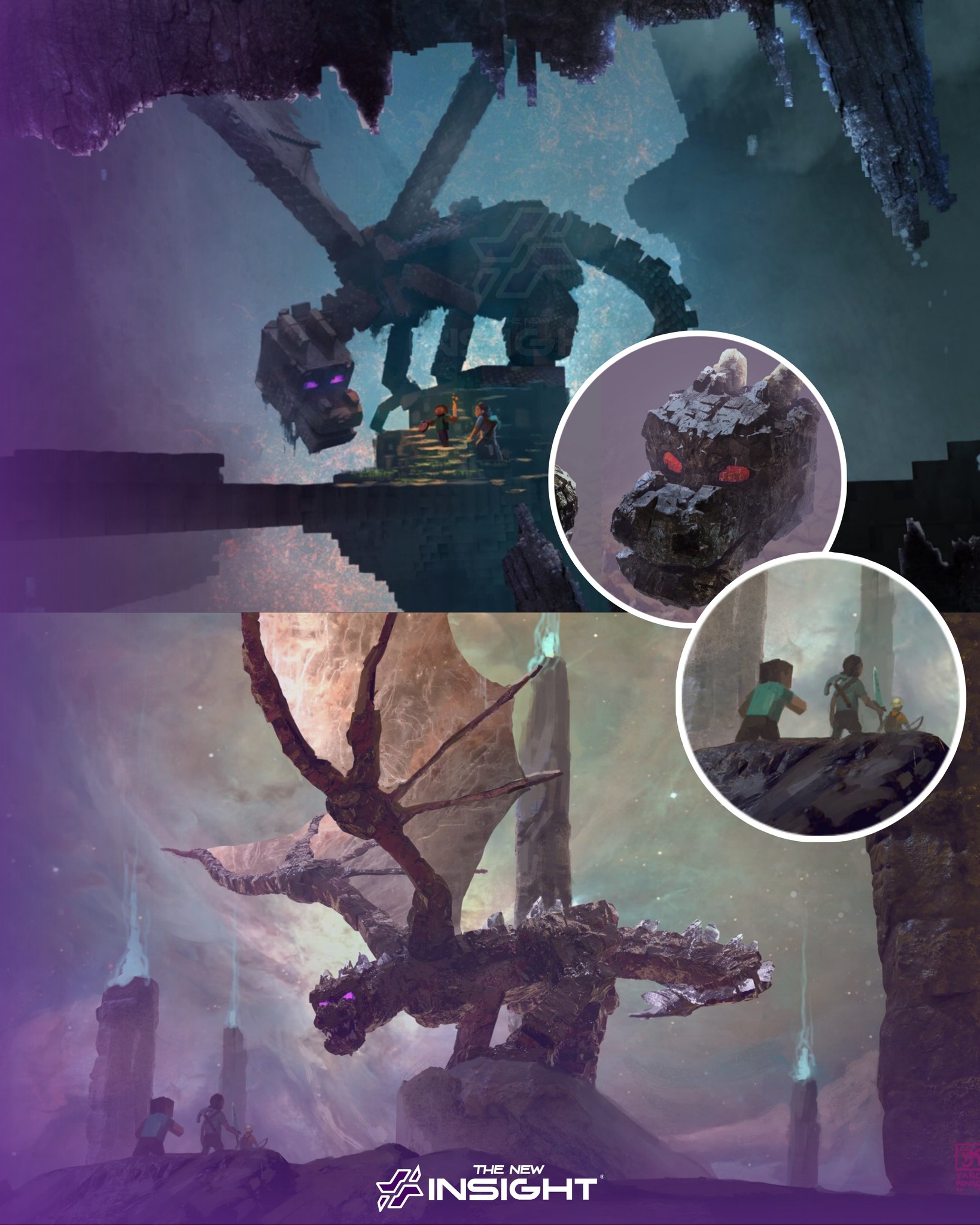 The Insight - Artes conceptuales de una de las versiones...