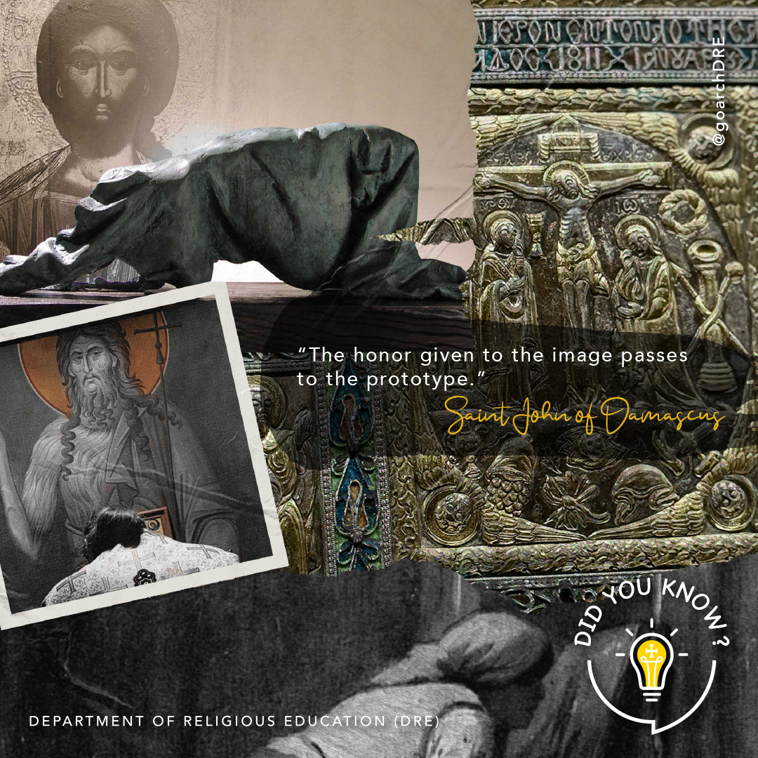 Department - Did you know why we bow and venerate icons of the Saints ...