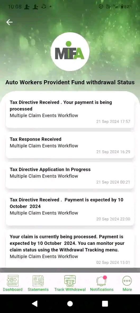 MIBFA BENEFITS AND ENQUIRIES | Guys how do I check benefit statement ...