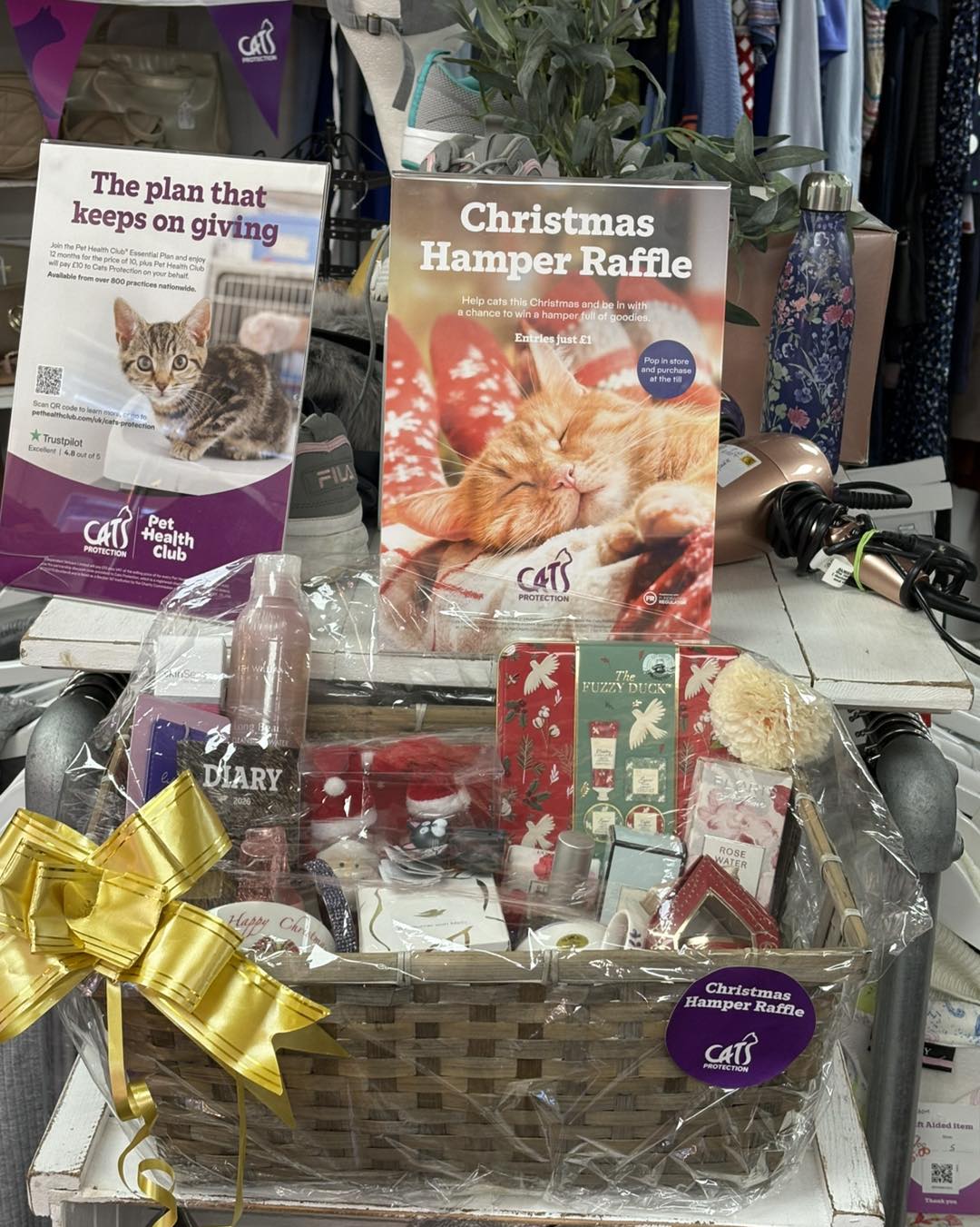 Our Christmas hamper... - Cats Protection Headingley Shop | Facebook