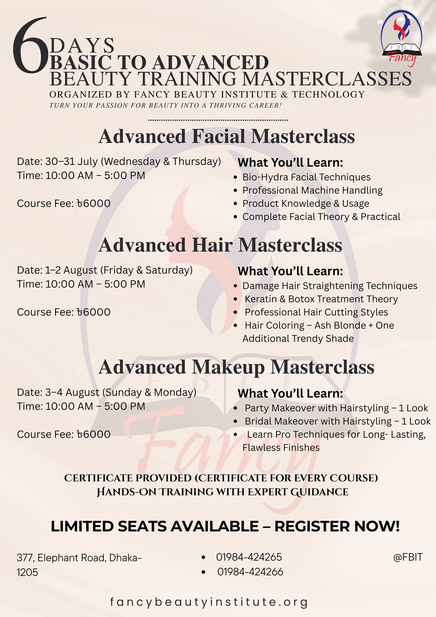 Fancy - 🎓 Turn Your Passion for Beauty into a Thriving Career! 🎓 Join ...