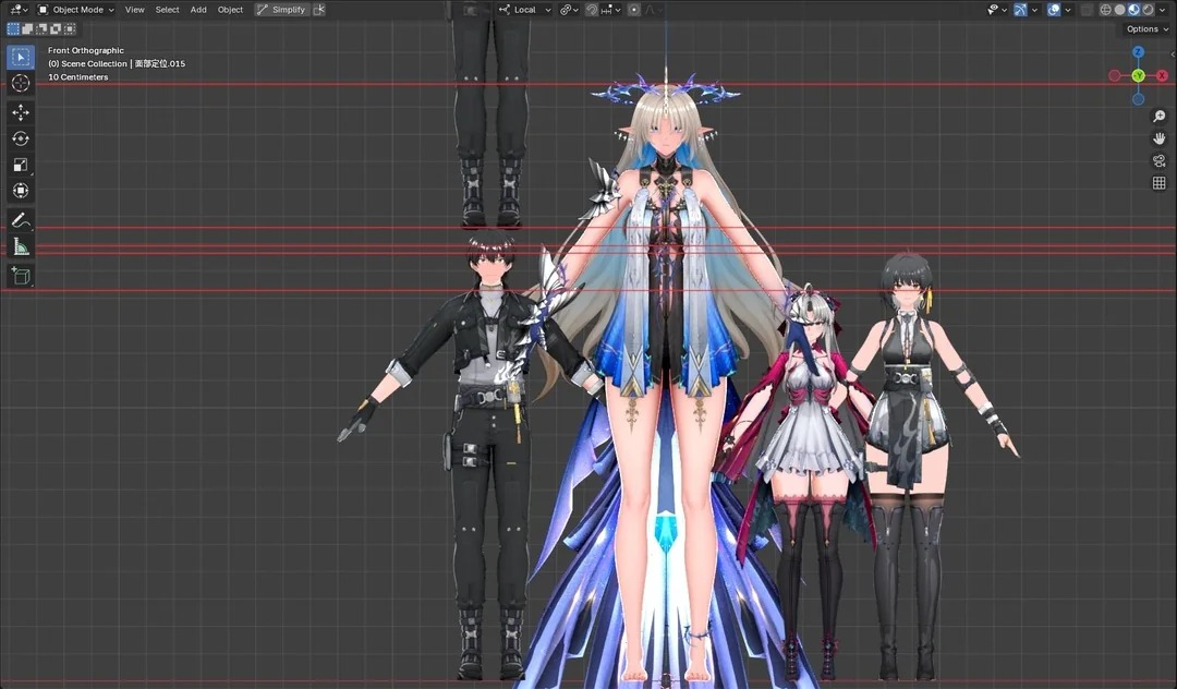 Nerdy McHeaven - Fleurdelys Height compared to both F/M... | Facebook