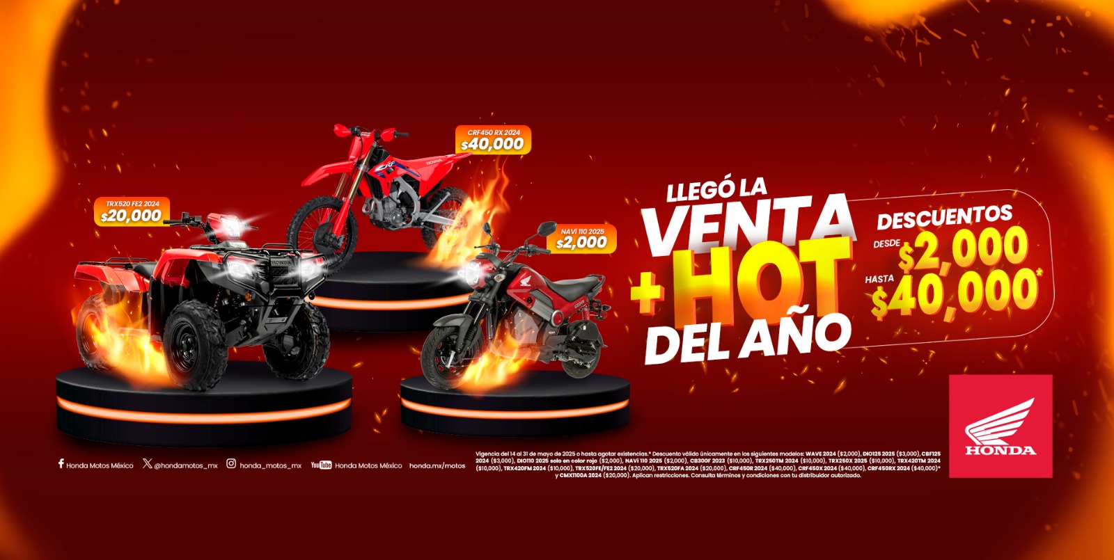 Motos Honda- Dimofi - ¡En este día del padre, dale a papá la libertad ...