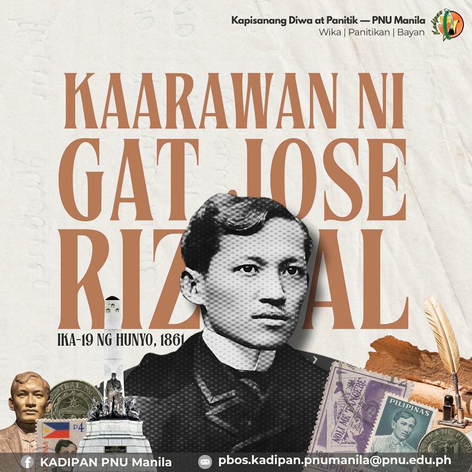 KADIPAN - Patuloy nating ginugunita ang kontribusyon ni Dr. Jose Rizal ...