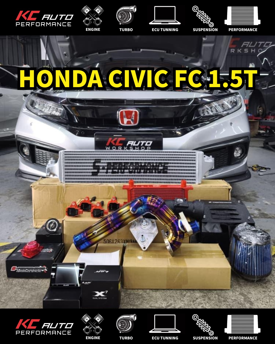 HONDA CIVIC FC 1.5T -KC AUTO CVT COOLER... - KC Auto Workshop | Facebook