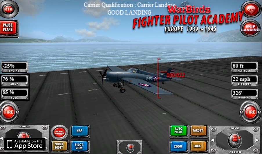 WarBirds, TotalSims Online Combat Flying Simulation - WW II Flyover in ...
