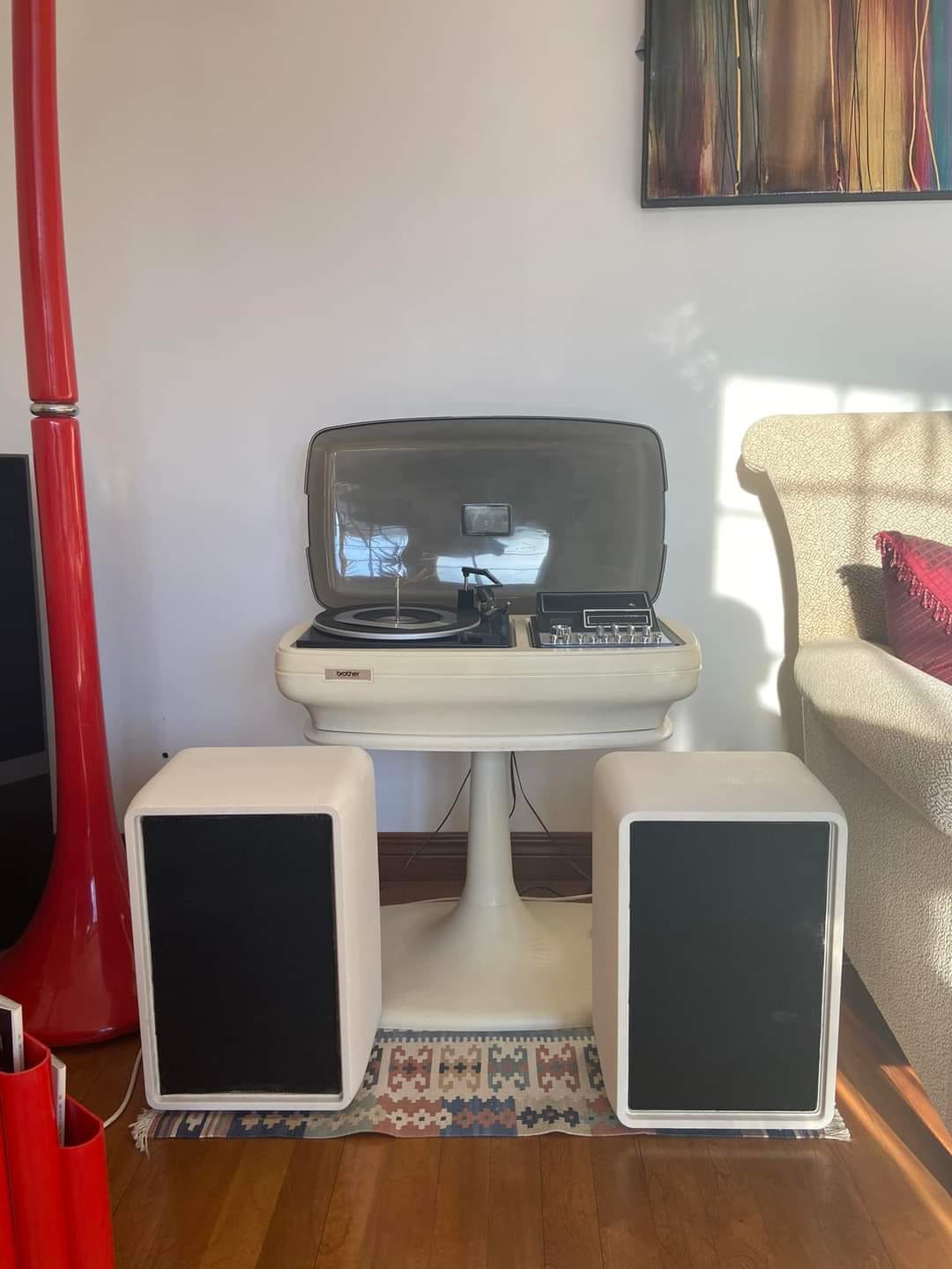 Planetron 2000 Stereo System by Brother - 1970s design 🎶 😎