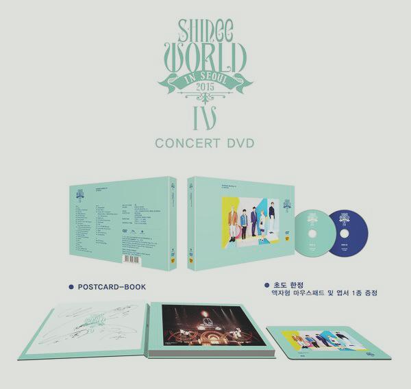 5大唱片﹝5MusicTown﹞ - #SHINee WORLD IV 韓國進口版👉2DVD +